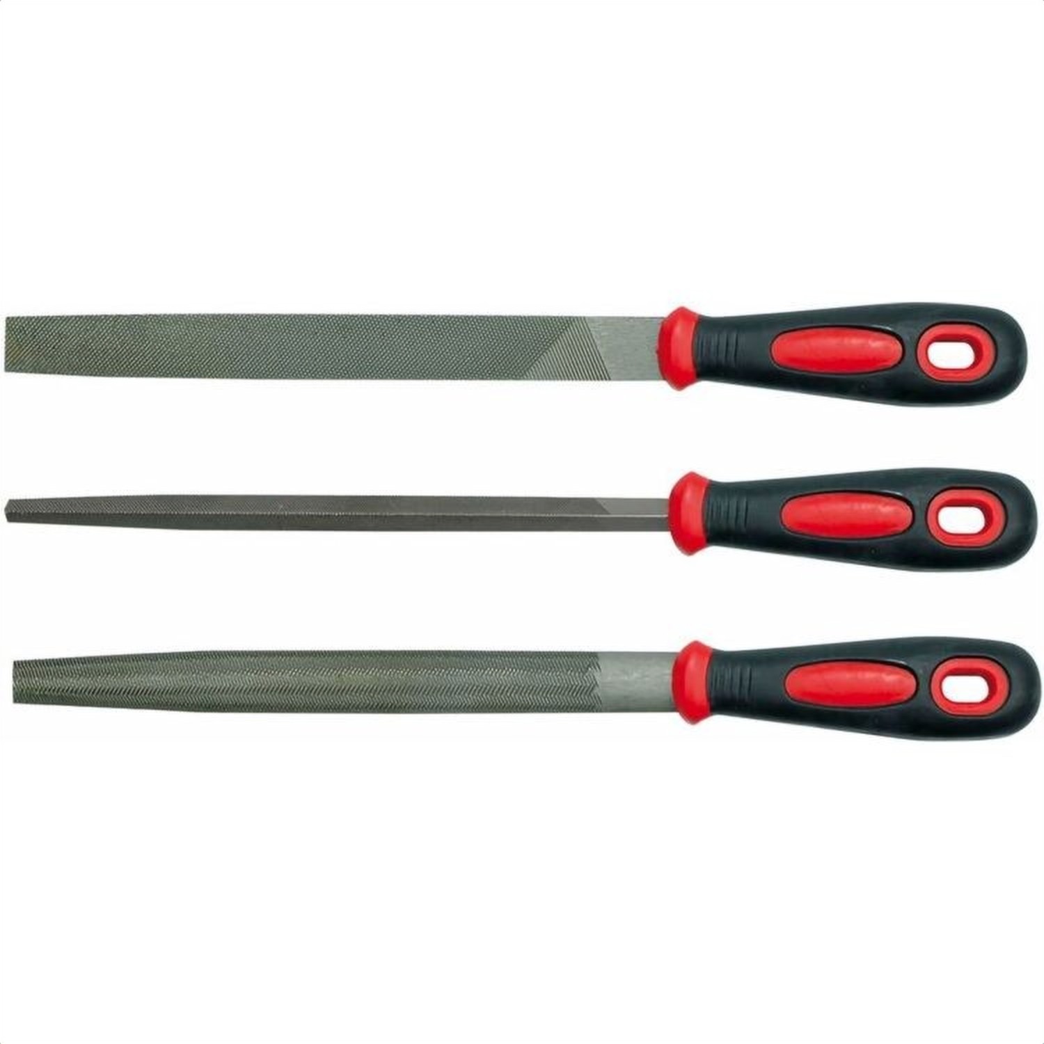 Juego de limas para metal 8" vorel 25166