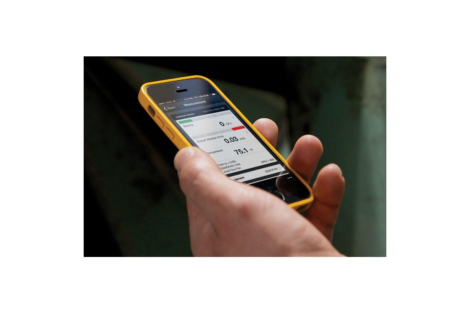 Medidor FLUKE-805-FC Fluke vista 2