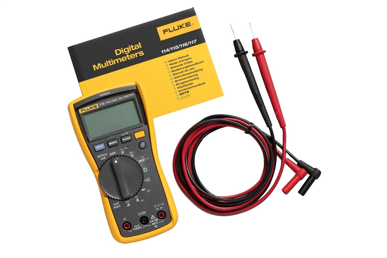 Multímetro digital FLUKE-115 Fluke vista 2