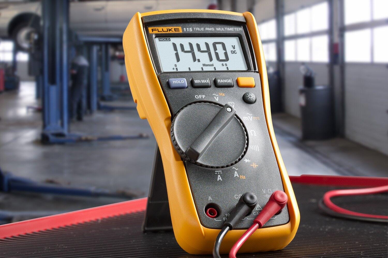 Multímetro digital FLUKE-115 Fluke vista 4