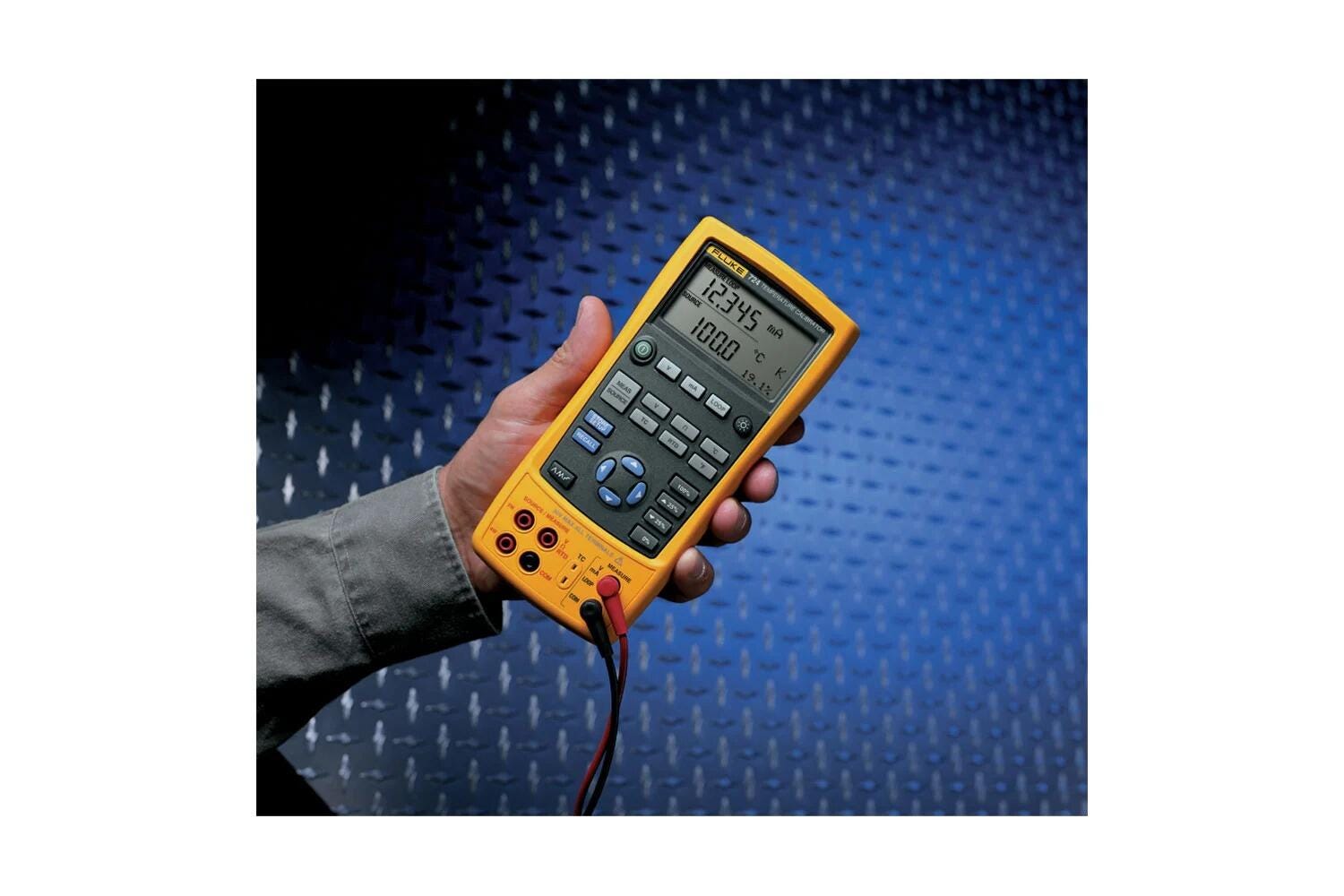Calibrador FLUKE-724 Fluke vista 2