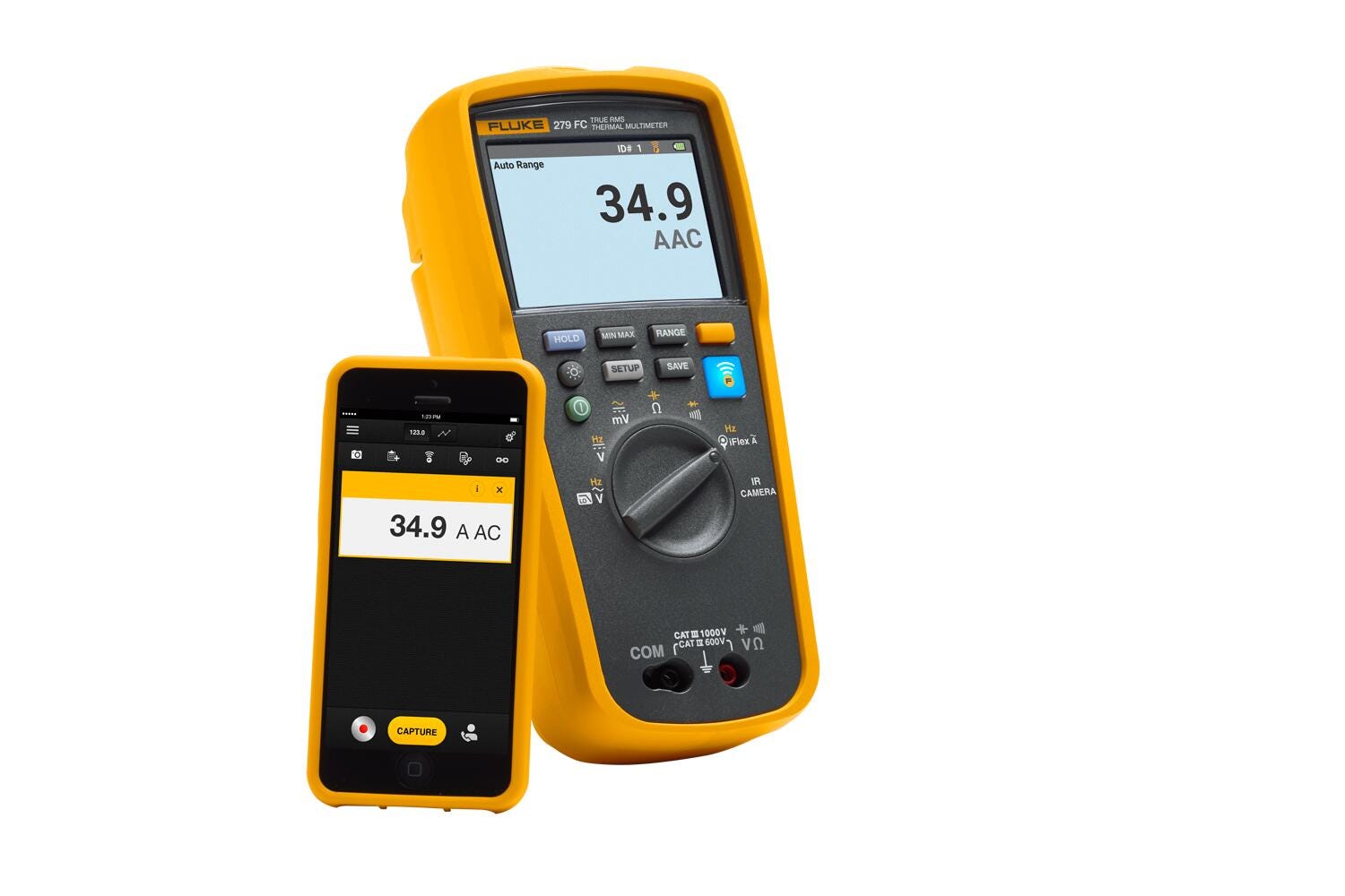 Multímetro FLUKE-279-FC Fluke vista 2