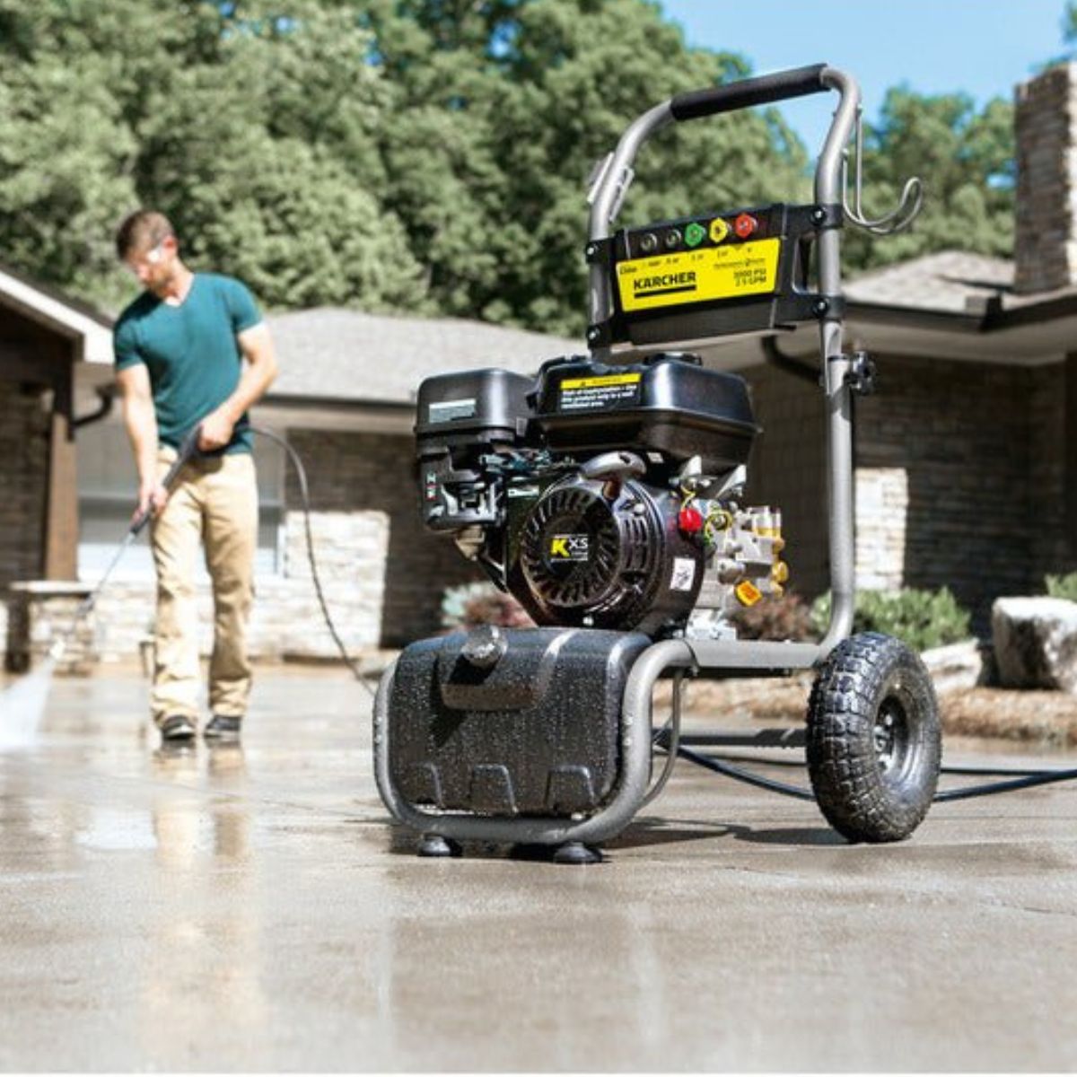 Hidrolavadora a gasolina 3000 psi kärcher g3000