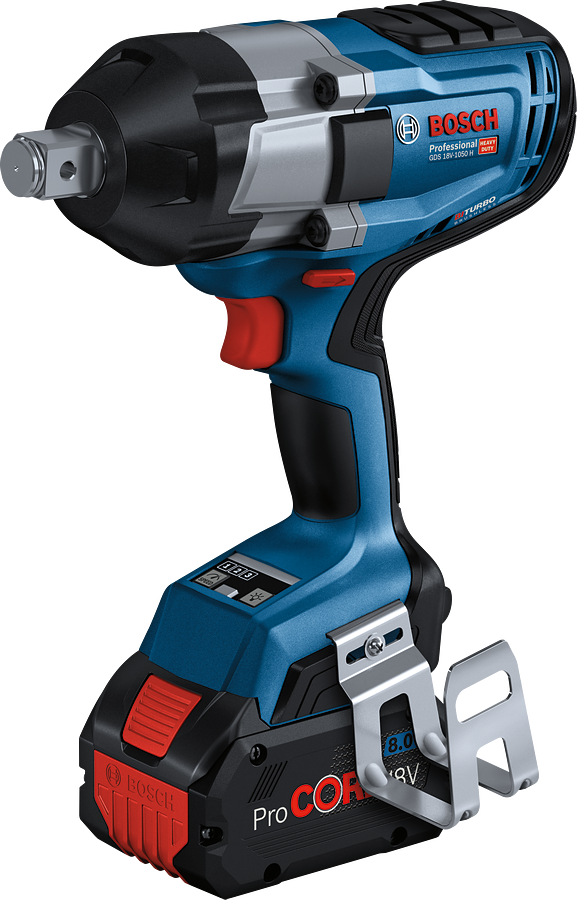 LLAVE DE IMPACTO INALÁMBRICA GDS 18V-1050 H + 2 BATERÍAS + CARGADOR BOSCH PROFESSIONAL