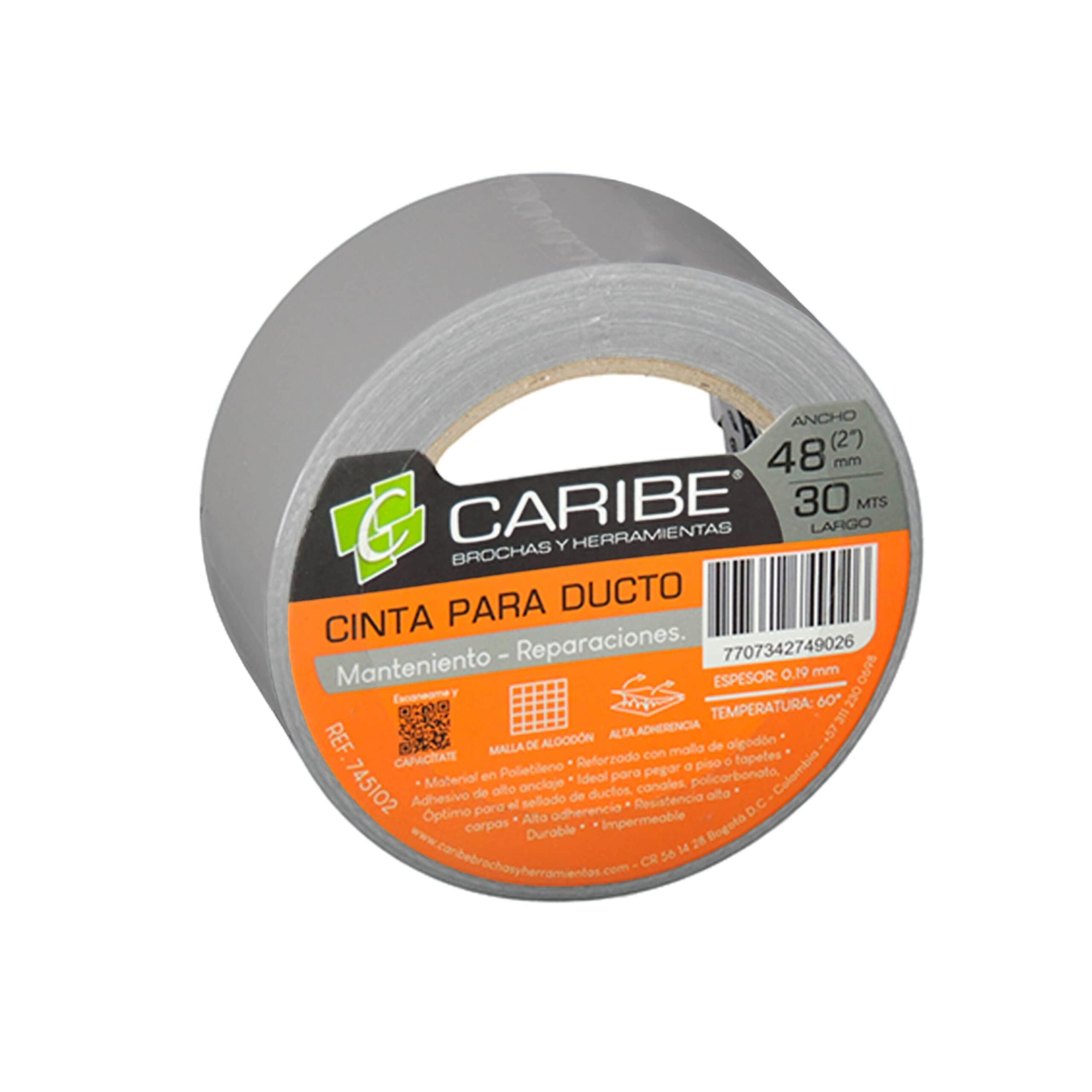 Cinta para ducto 745102 Caribe