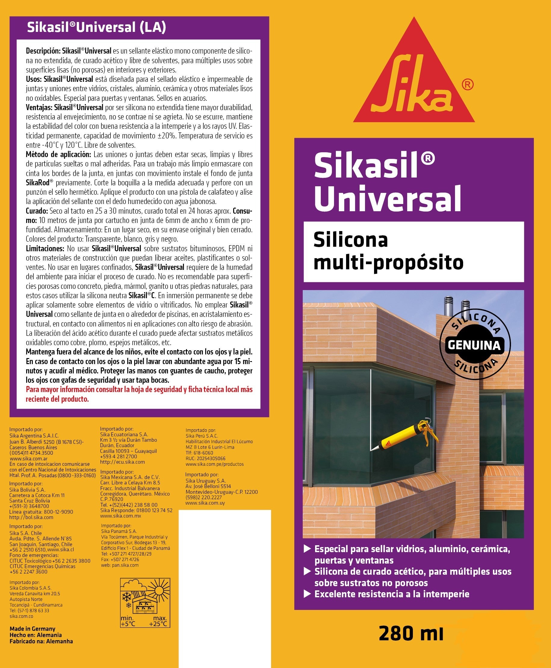 Sikasil 438772 Sika vista 3
