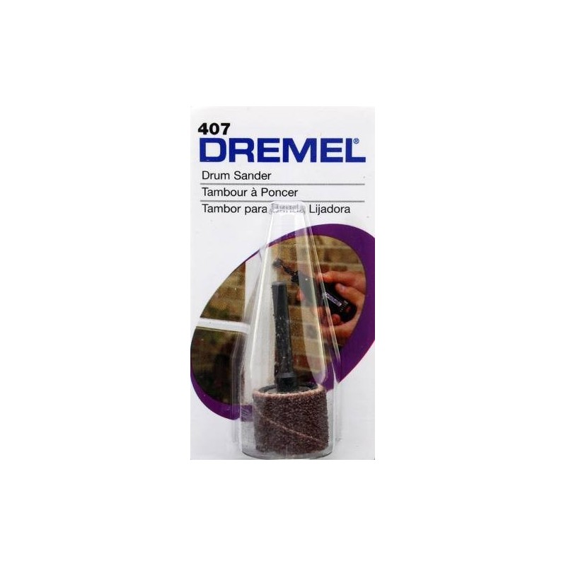 BANDA Y MANDRIL DE LIJADO DE 13 MM, GRANO 60 DREMEL 2615000407 - Imagen 2