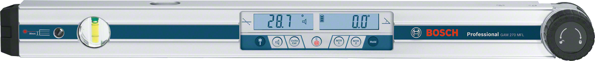 MEDIDOR DE ÁNGULOS GAM 270 MFL BOSCH PROFESSIONAL