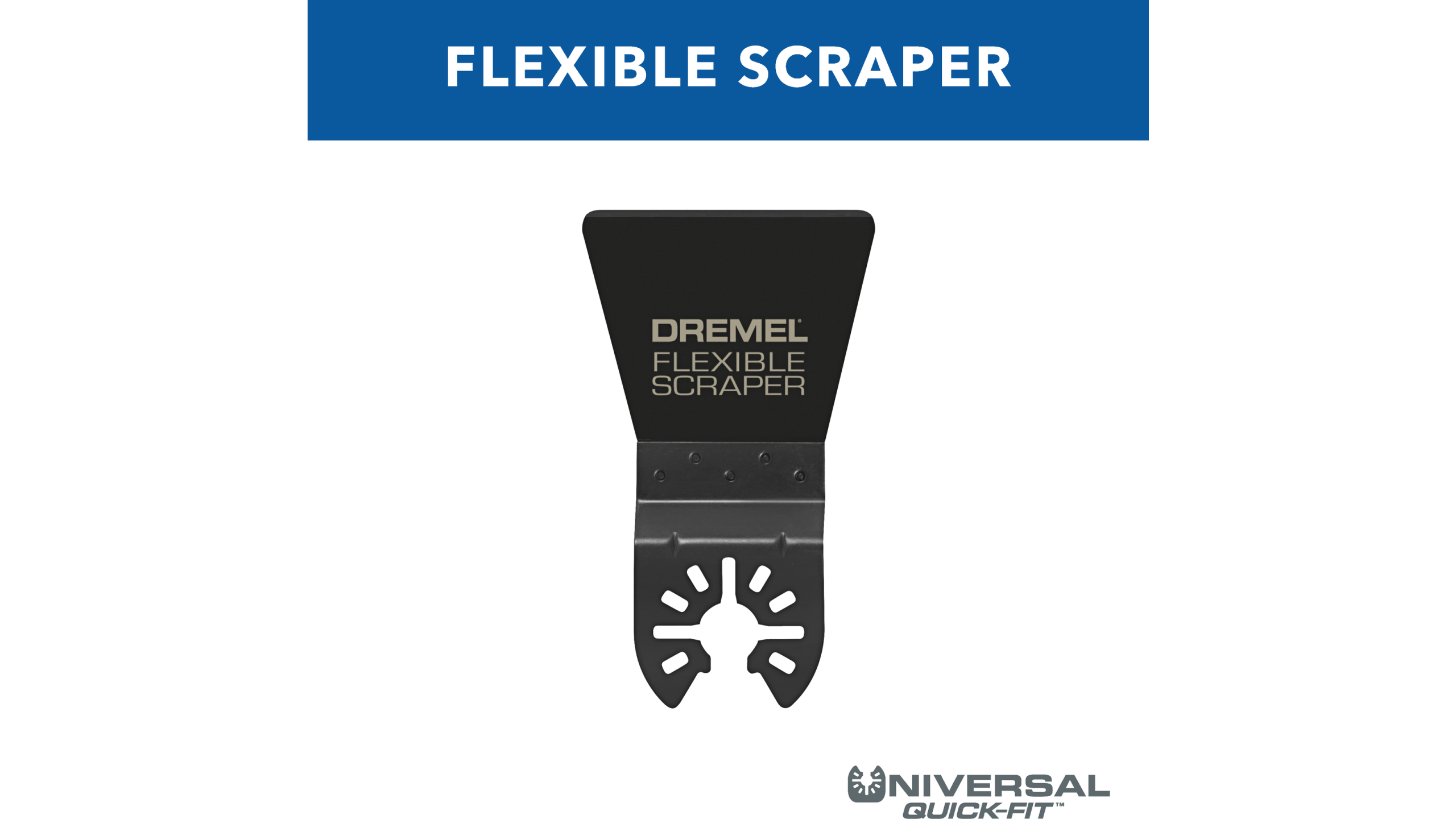 RASPADOR RÍGIDO CUCHILLA OSCILANTE MOTOTOOL DREMEL 2615M610AA