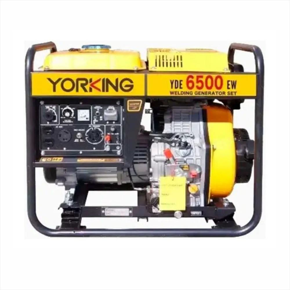MOTOSOLDADOR DIÉSEL 50-180A GENERADOR 4 KVA YORKING YDE6500EW