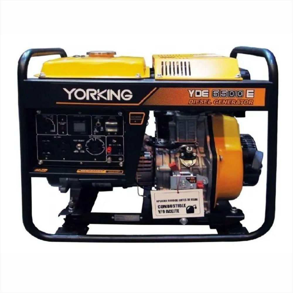 PLANTA ELÉCTRICA 5.5 KVA DIÉSEL MONOFÁSICA YORKING YDE6500X/E
