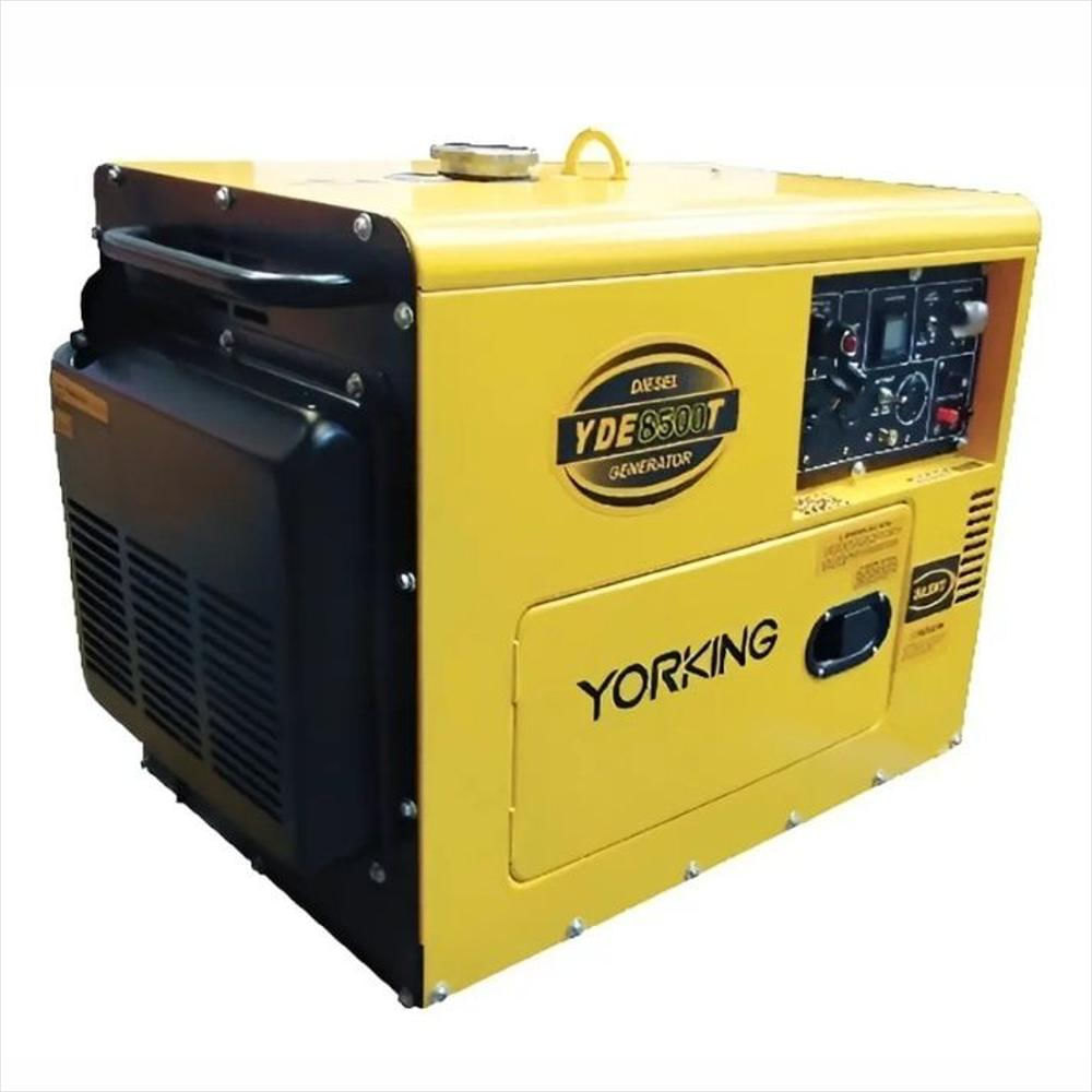 PLANTA ELÉCTRICA 7 KVA DIÉSEL TRIFÁSICA CABINADA YORKING YDE6700T3