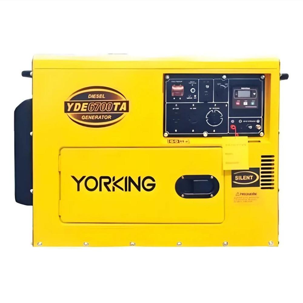 PLANTA ELÉCTRICA 5 KVA DIÉSEL MONOFÁSICA CABINADA YORKING YDE6700TA