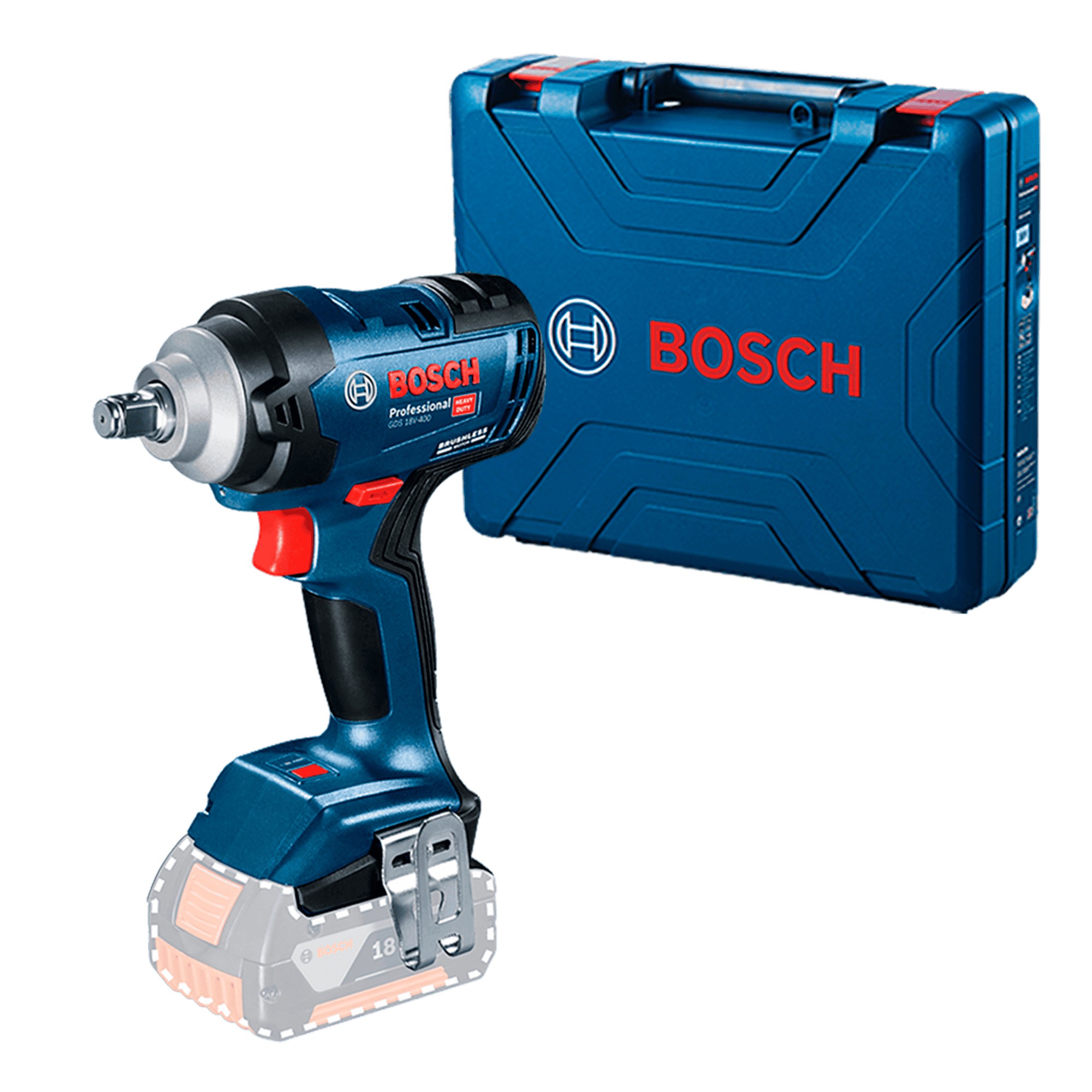 LLAVE DE IMPACTO INALÁMBRICA BOSCH GDS 18V-400 18V