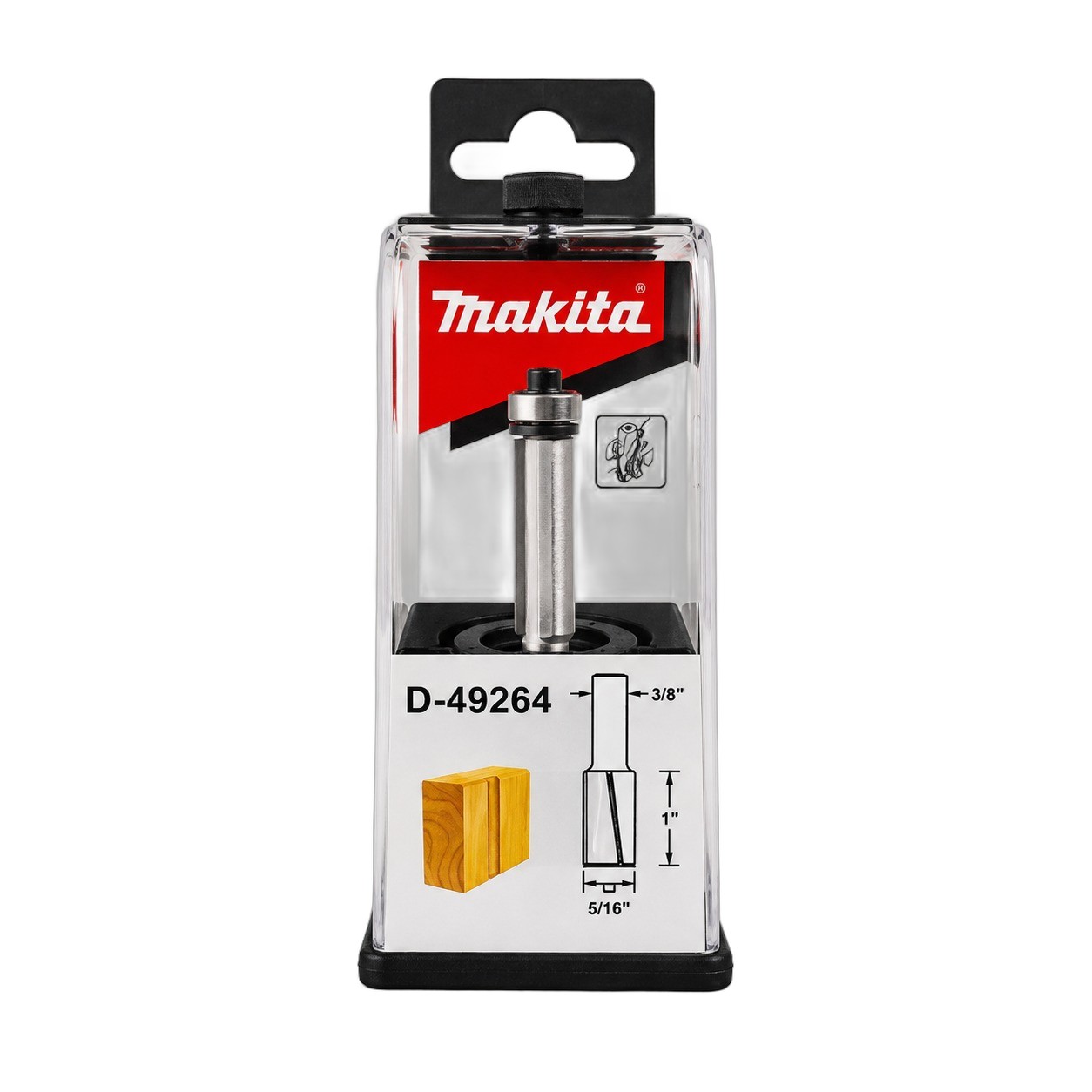 FRESA PARA REBORDEAR 3/8" ESP 1/4" MAKITA