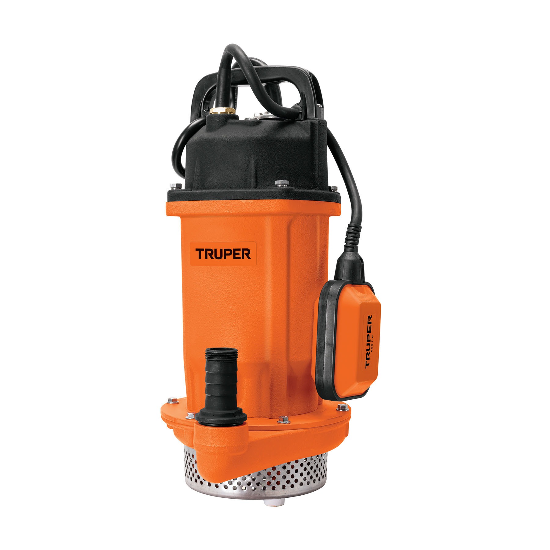Bomba sumergible hierro fundido, agua limpia, 1 hp truper 100171