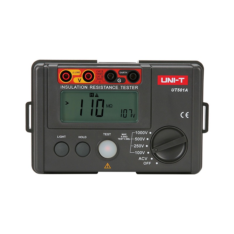 Medidor de aislamiento digital ut501a uni-t