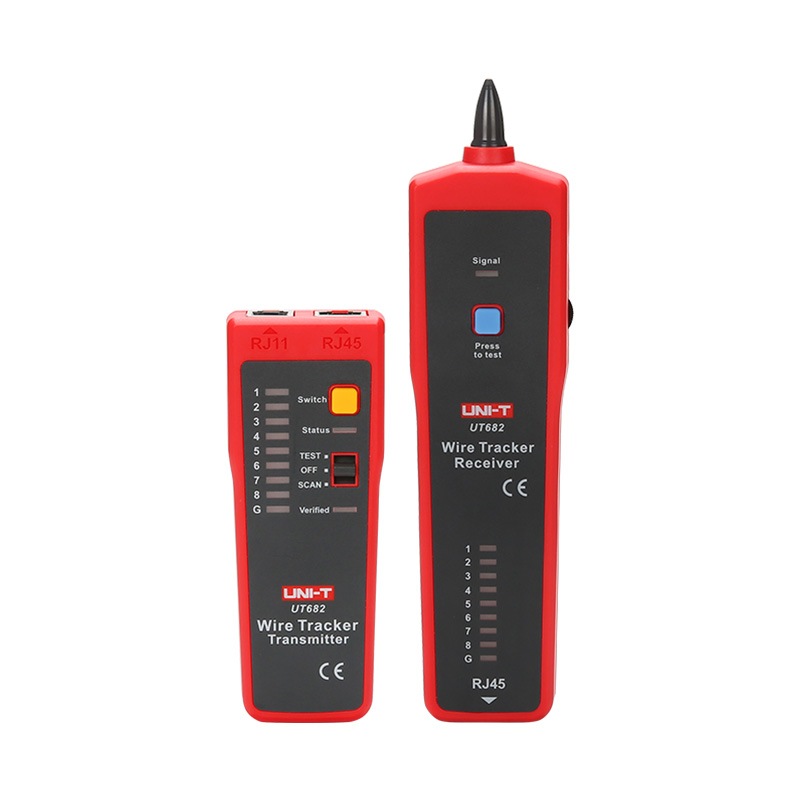 Rastreador de cables y probador de red ut682 uni-t