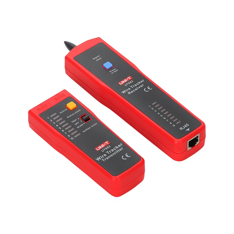Rastreador de cables y probador de red ut682 uni-t