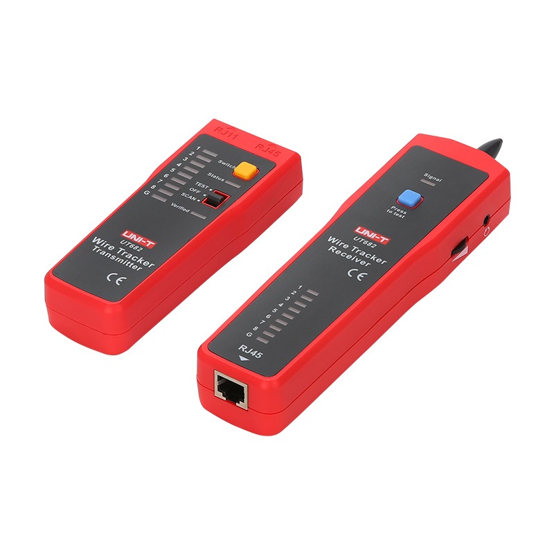 Rastreador de cables y probador de red ut682 uni-t