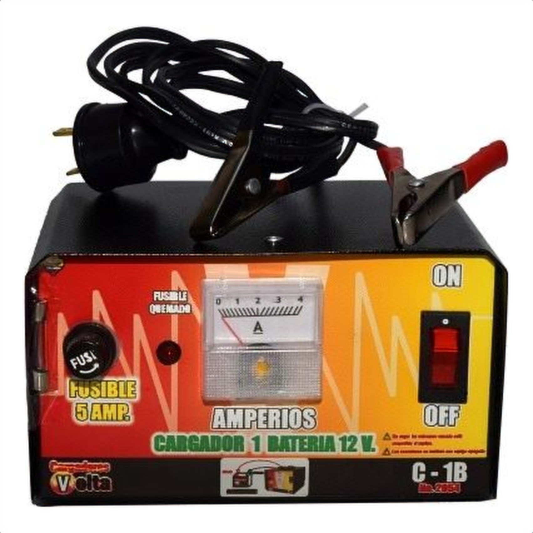 Cargador de batería C-1B Volta