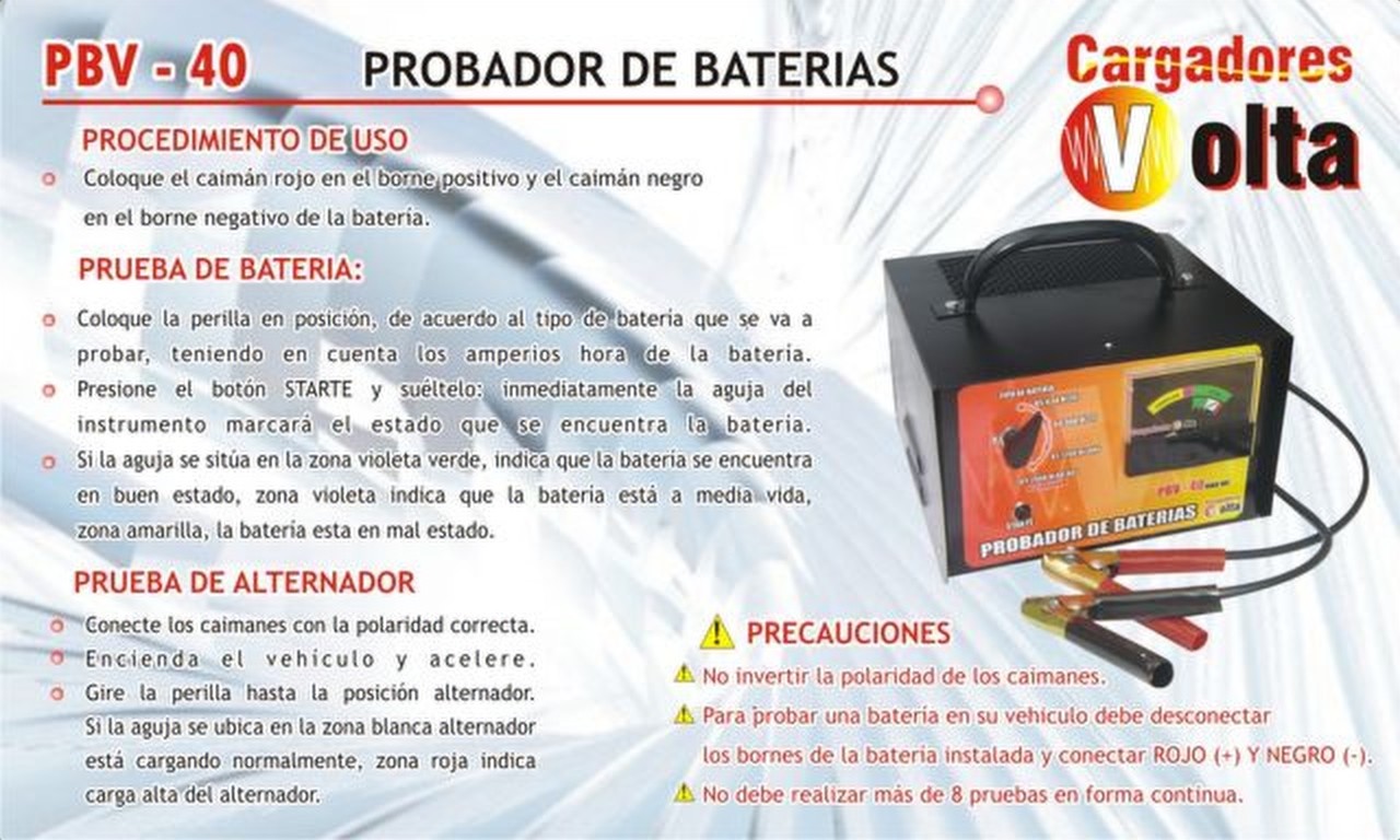 Probador VOL-PBV-40 Volta vista 2