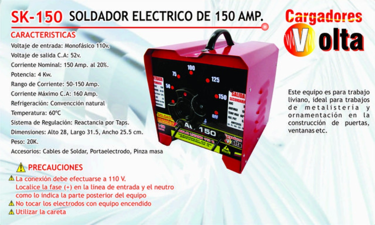 Soldador VOL-SK-150 Volta vista 2