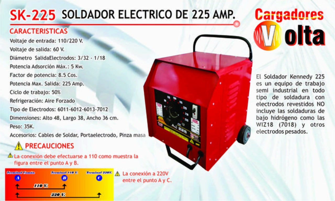 Soldador VOL-SK-225 Volta vista 2