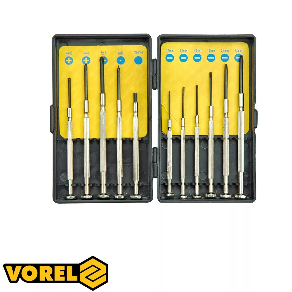 Juego destornilladores 64330 VOREL