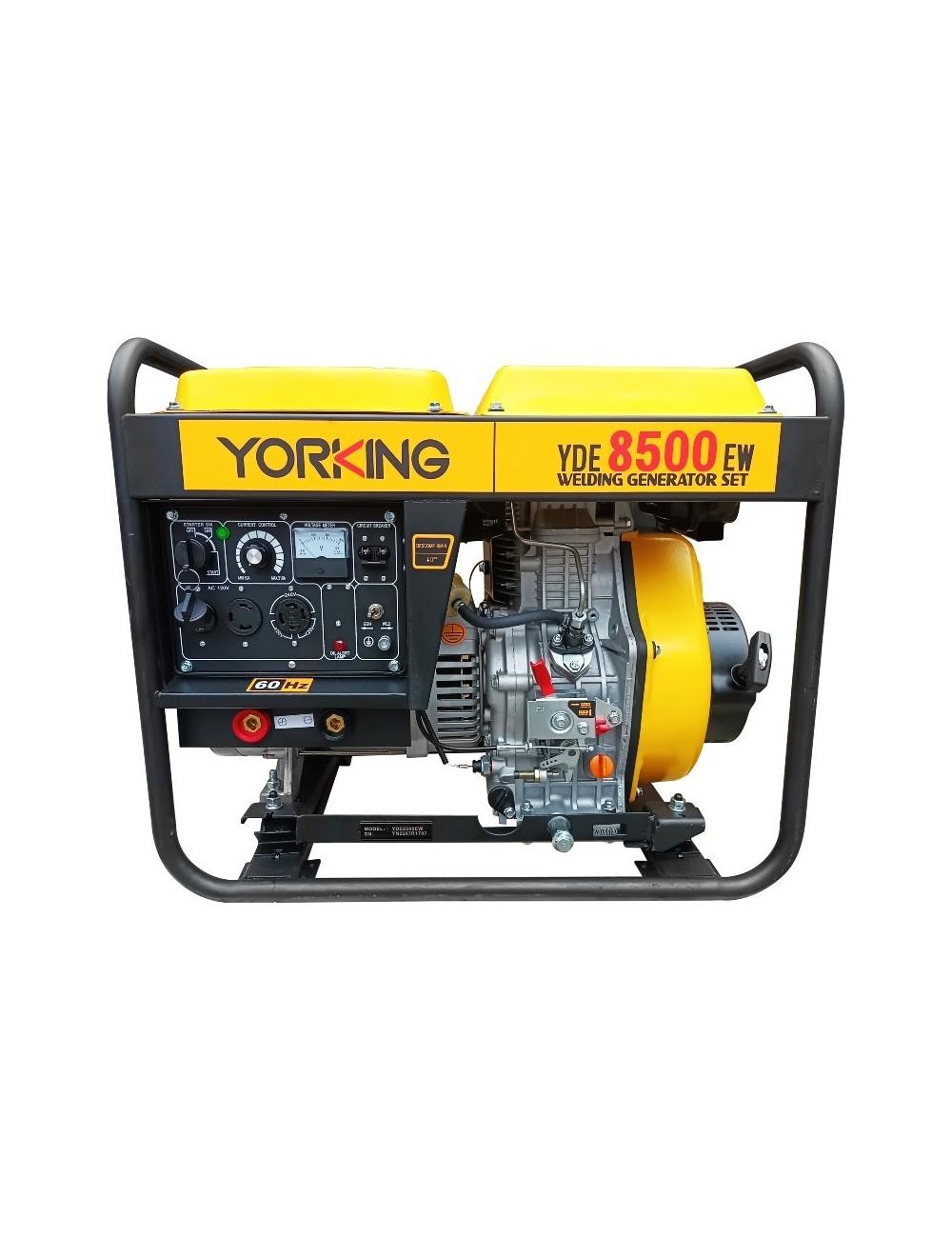 MOTOSOLDADOR DIÉSEL 50-220A GENERADOR 2.8 KVA YORKING YDE8500EW